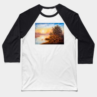 Tranquil sunrise Baseball T-Shirt